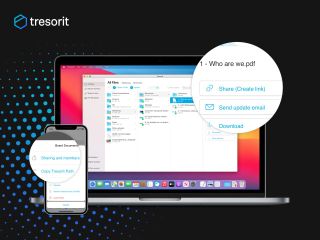 Tresorit Launch Screen