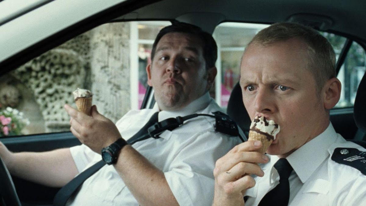 hot fuzz t shirt uk