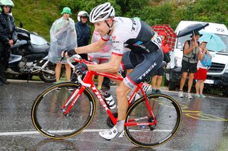 Bauke Mollema on the final climb.