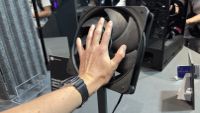 Cooler Master's new case products on display at its HQ during Computex 2026.