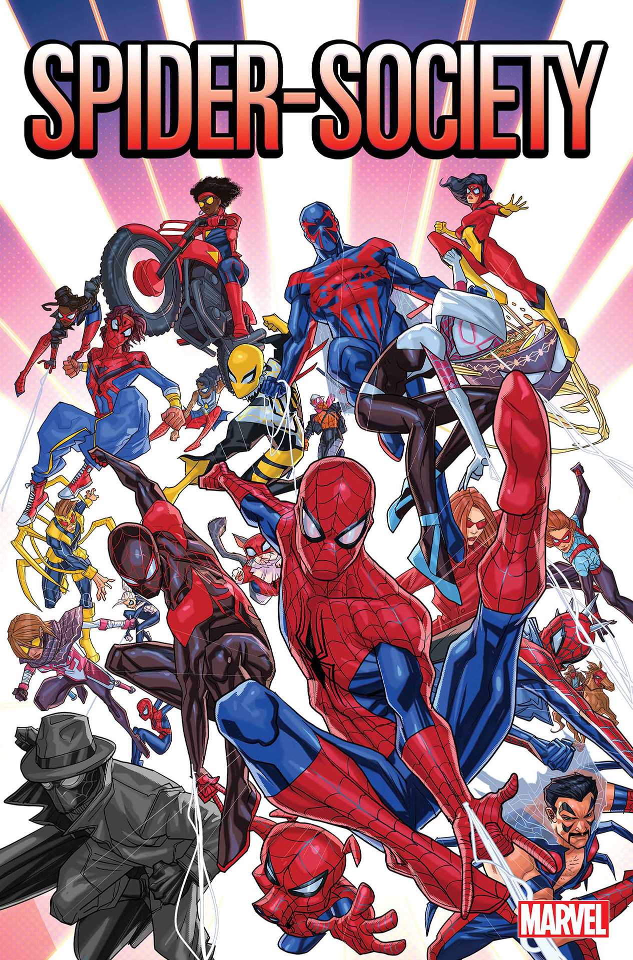 Every Spider-Man ever teams up for the "final evolution" of the Spider-Verse saga