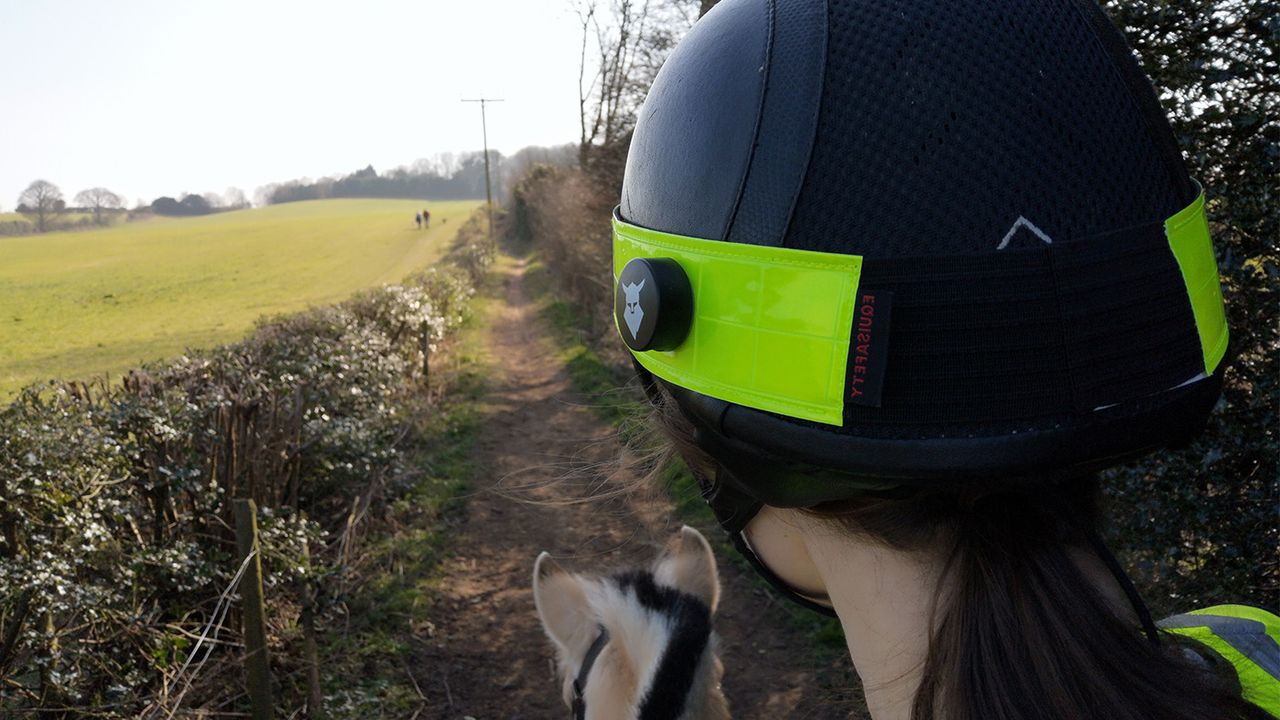 Uvex Tocsen on hat band ridden
