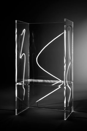 Electric chair by Robert Wilson