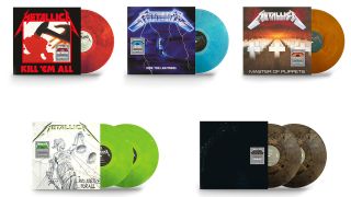 Metallica coloured vinyl