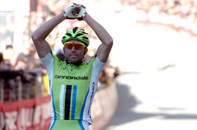 Moreno Moser (Cannondale Pro Cycling) wins the 2013 Strade Bianche
