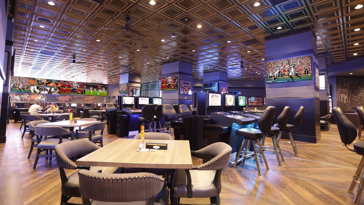 LED Displays at Golden Circle Sportsbook were specified and installed by McCann Systems.