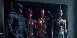 The League without Aquaman and Sueprman