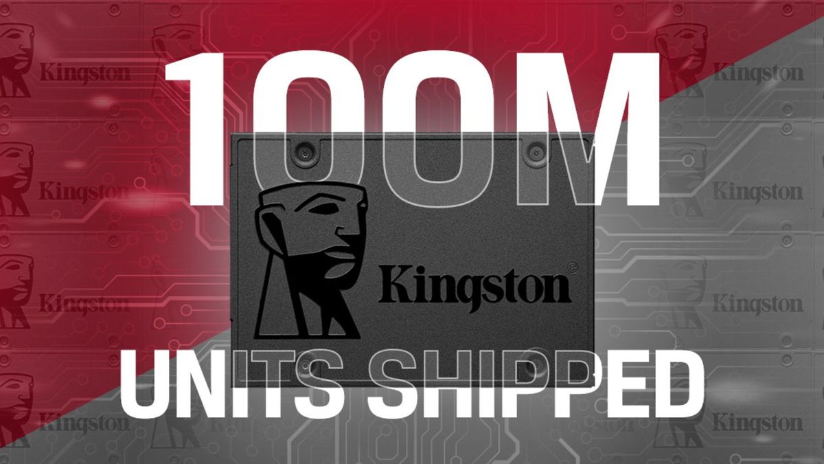SATA drives are still going strong as Kingston announces it has shipped 100 million A400 SSDs