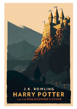 Harry Potter Olly Moss poster