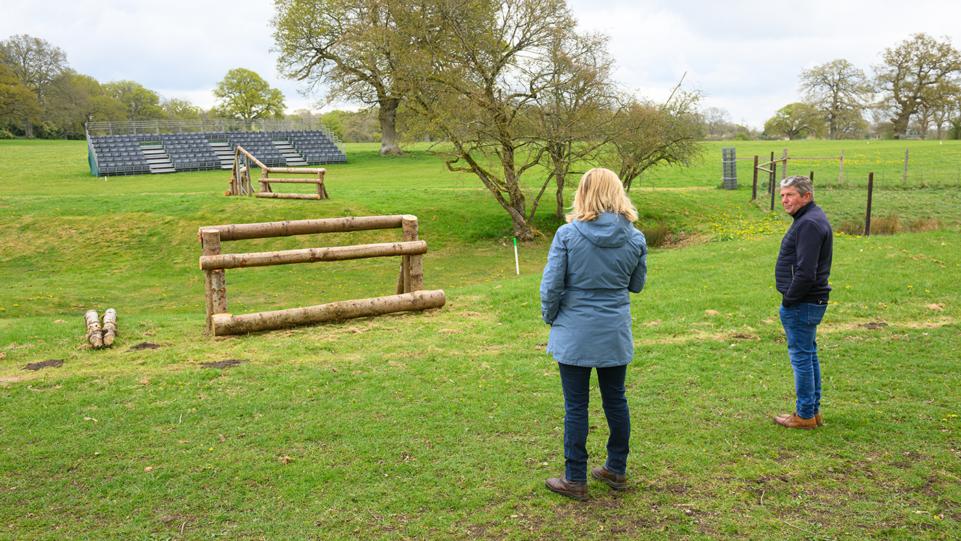 Badminton Horse Trials cross-country course 2025