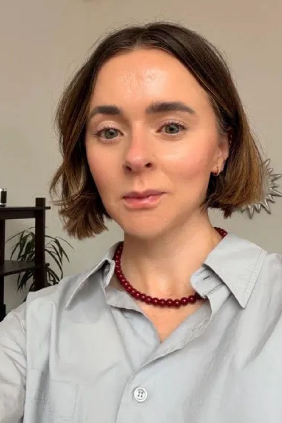 Grace Day testing Refy Skin Tint