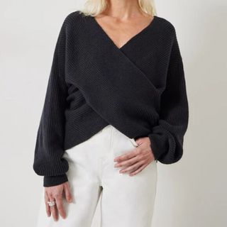 Bronte Cross Front Knit Jumper