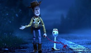 Forky Woody Toy Story 4 Pixar