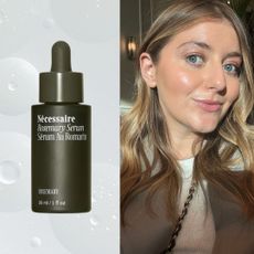 samantha holender on a white background with hair growth