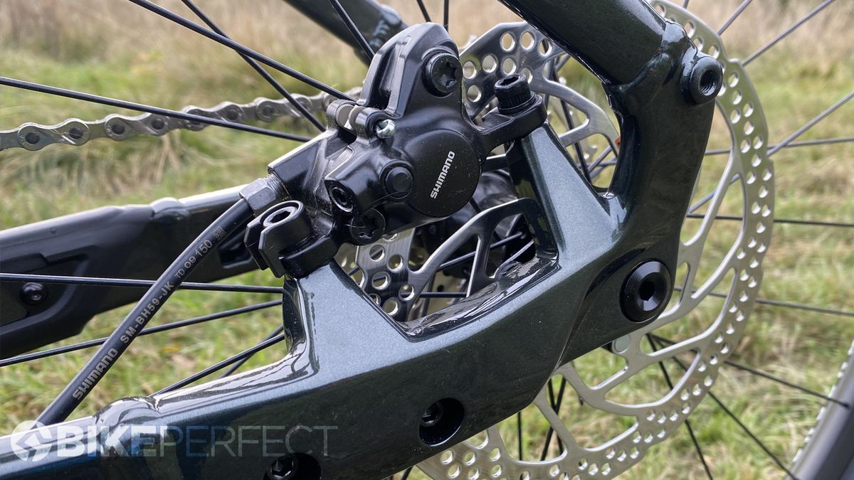Rear brake mount on the Specialized Turbo Tero 3.0