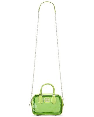 miu miu pvc bag