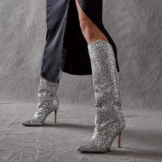 Vicenza After Midnight Sequin Boots