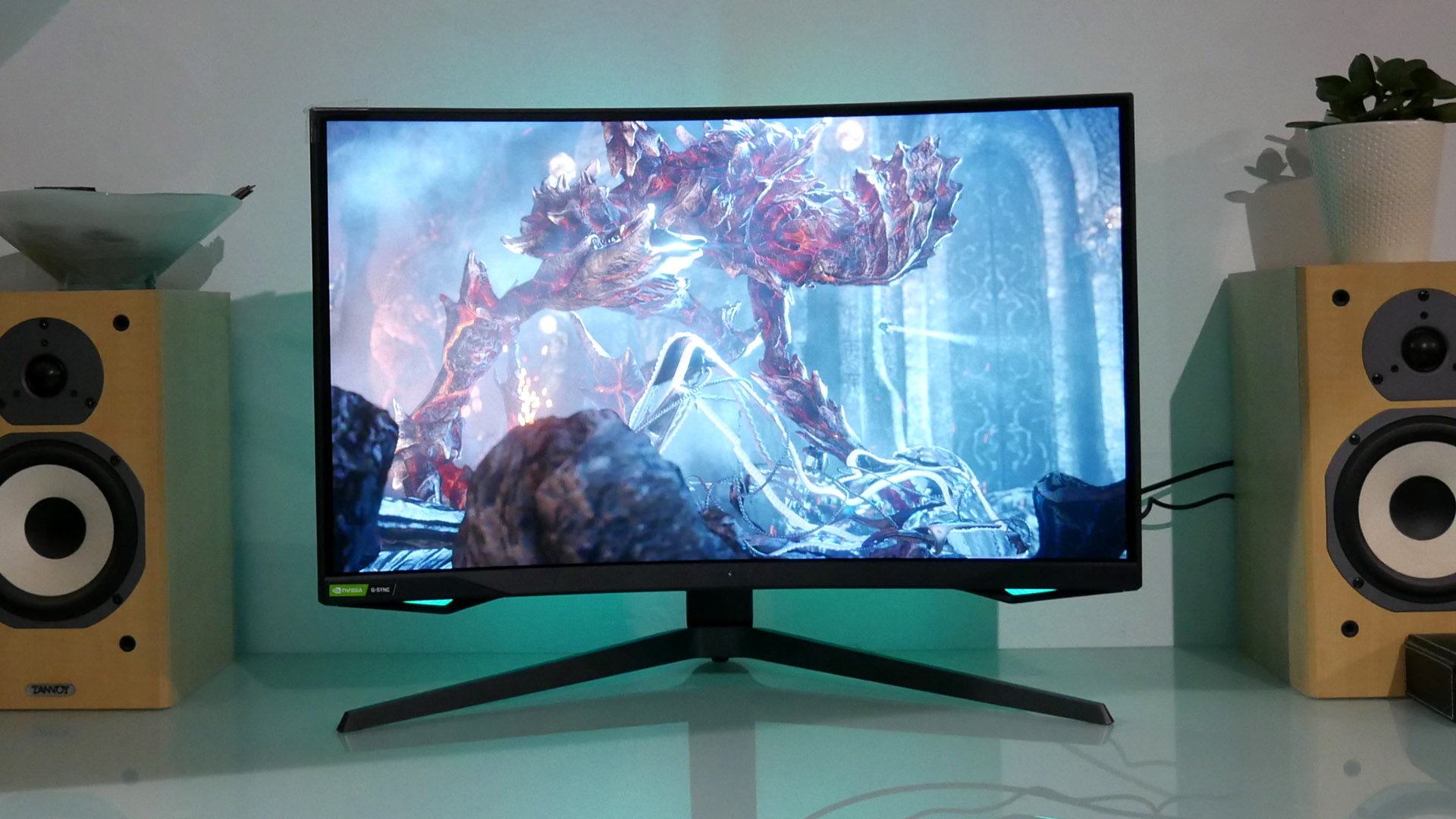 Samsung G7 gaming monitor