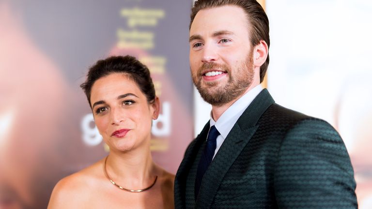 Jenny Slate Chris Evans