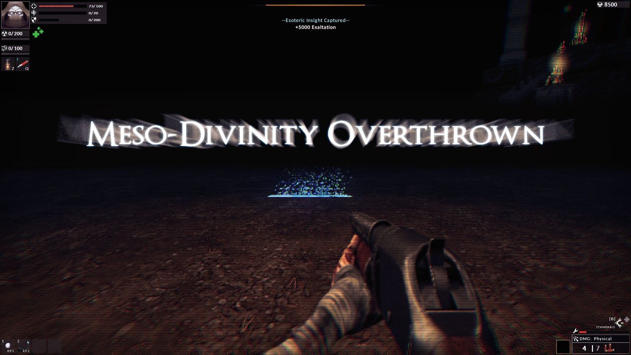 boss victory screen Divine Frequency