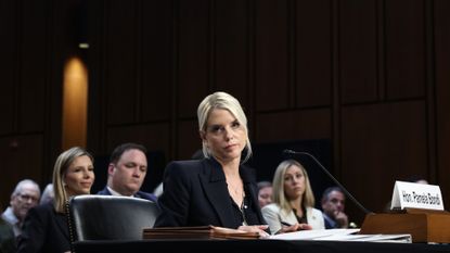 Attorney General Pam Bondi testifies in front of the Senate Judiciary Committee