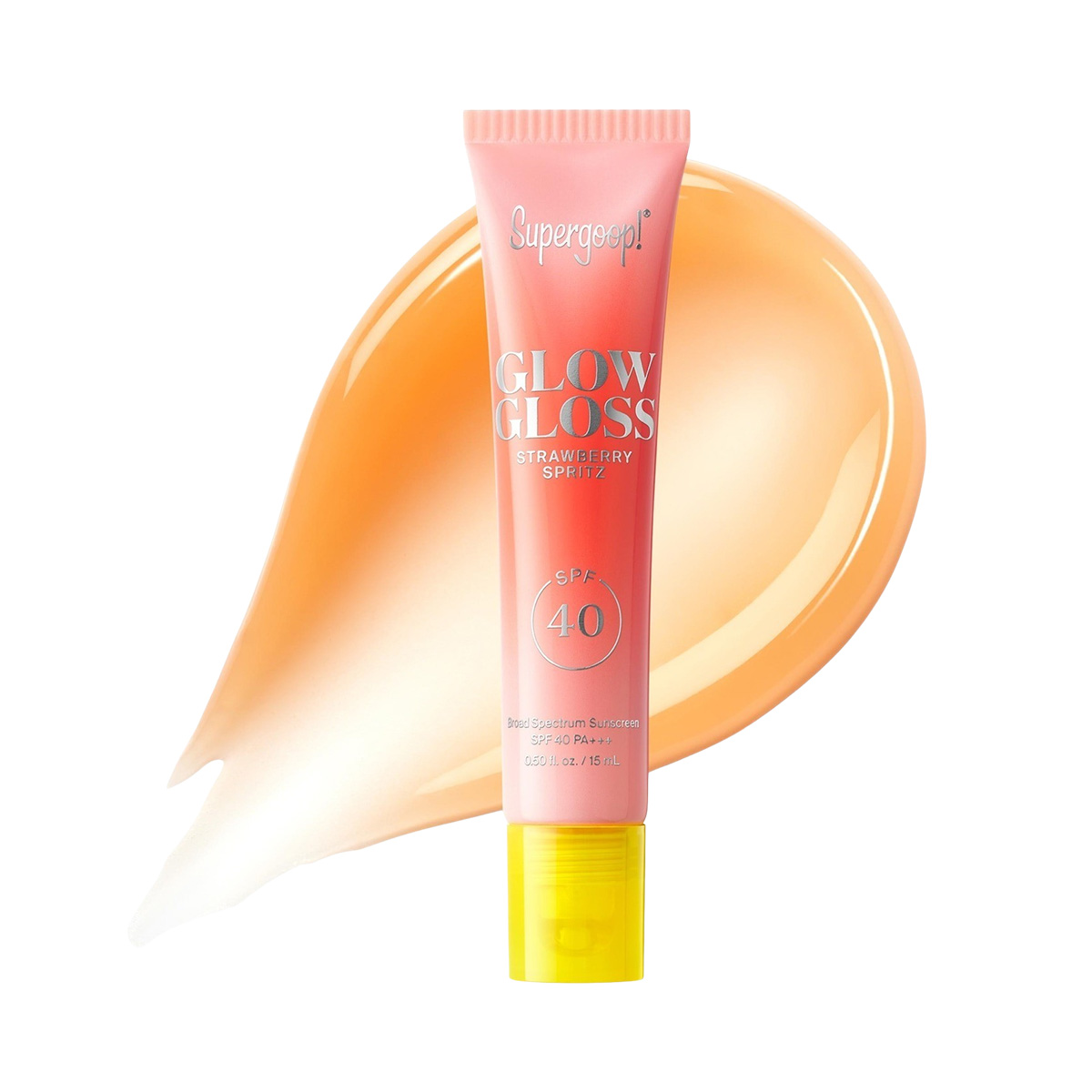 Supergoop!, Glow Gloss SPF 40 Lip Balm in Strawberry Spritz