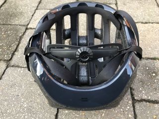 Image shows the Rapha + POC Ventral Lite helmet