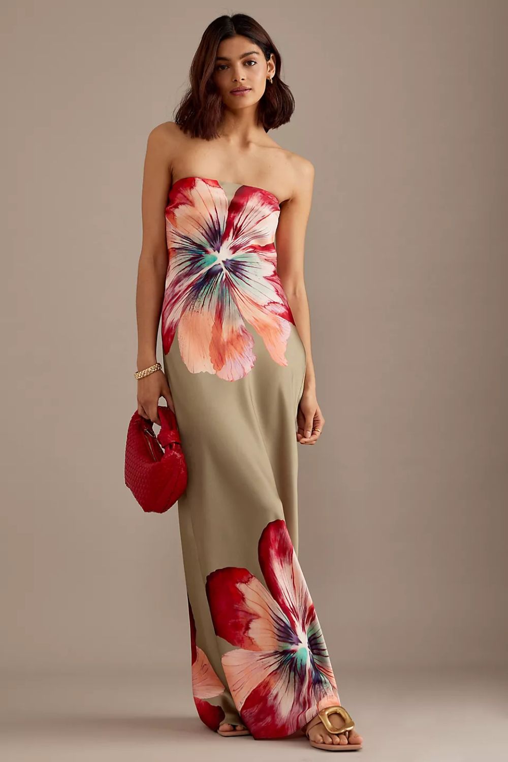 Floral maxi dress