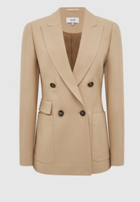 Larson Double Breasted Blazer, £298 ($545) | Reiss