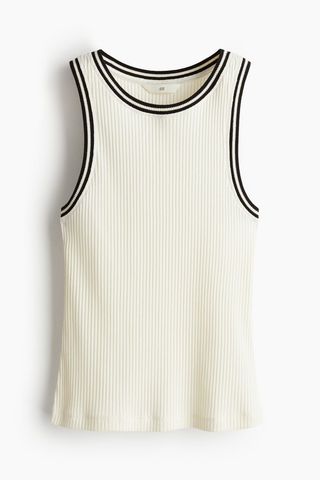 Ribbed Vest Top