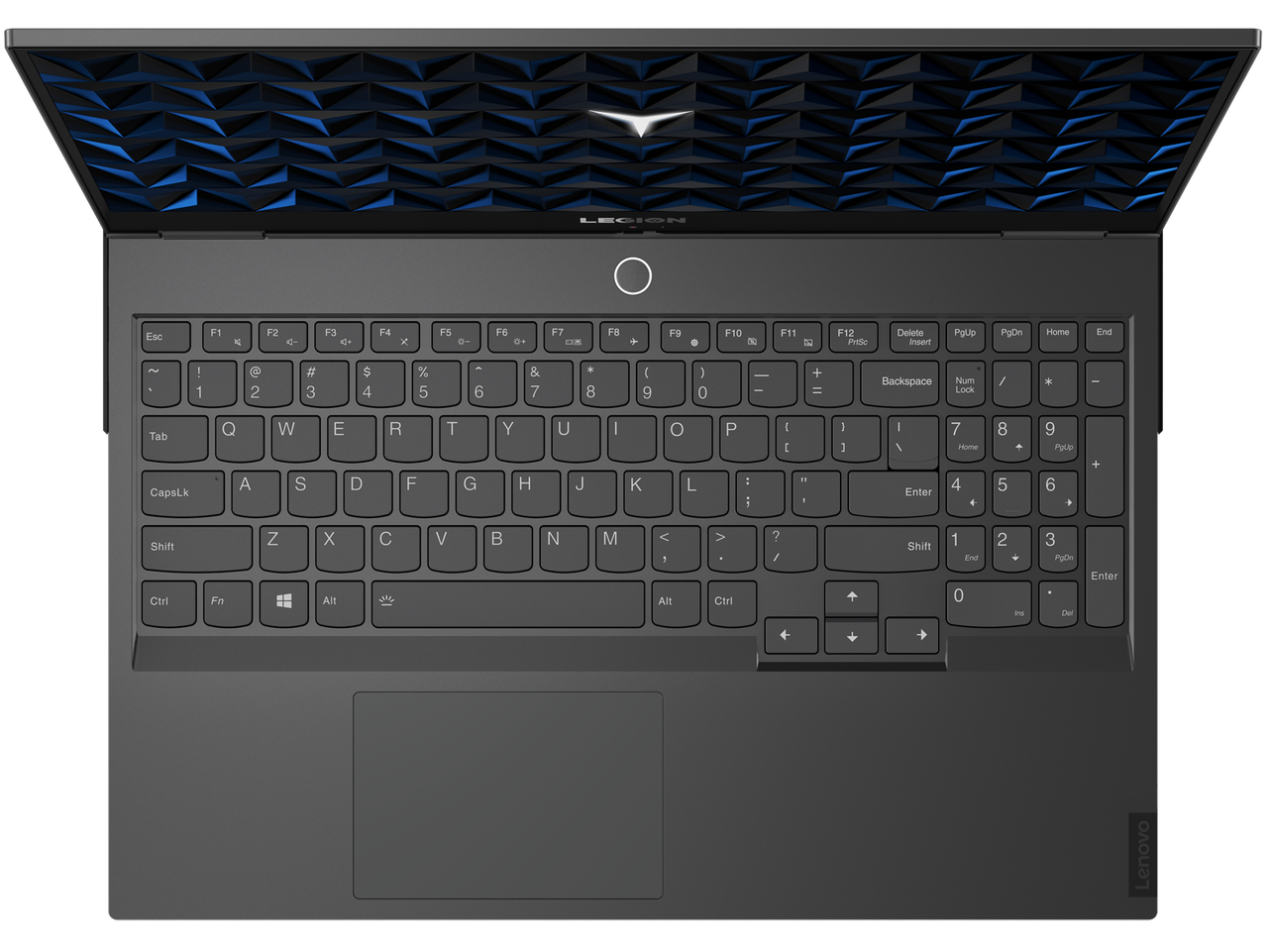 Lenovo Legion Y740S top down