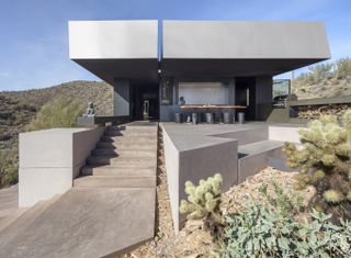 Hidden Valley house in Arizona designed by Wendell Burnette Architects