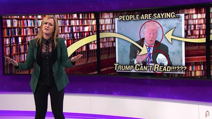 Samantha Bee makes up a conspiracy theory about Donald Trump