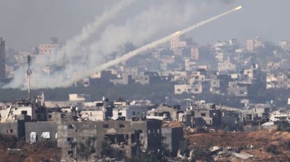 Rockets fired from Gaza on Dec. 1