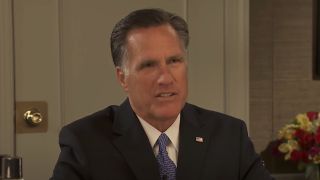 Screenshot of Mitt Romney on The Tonight Show