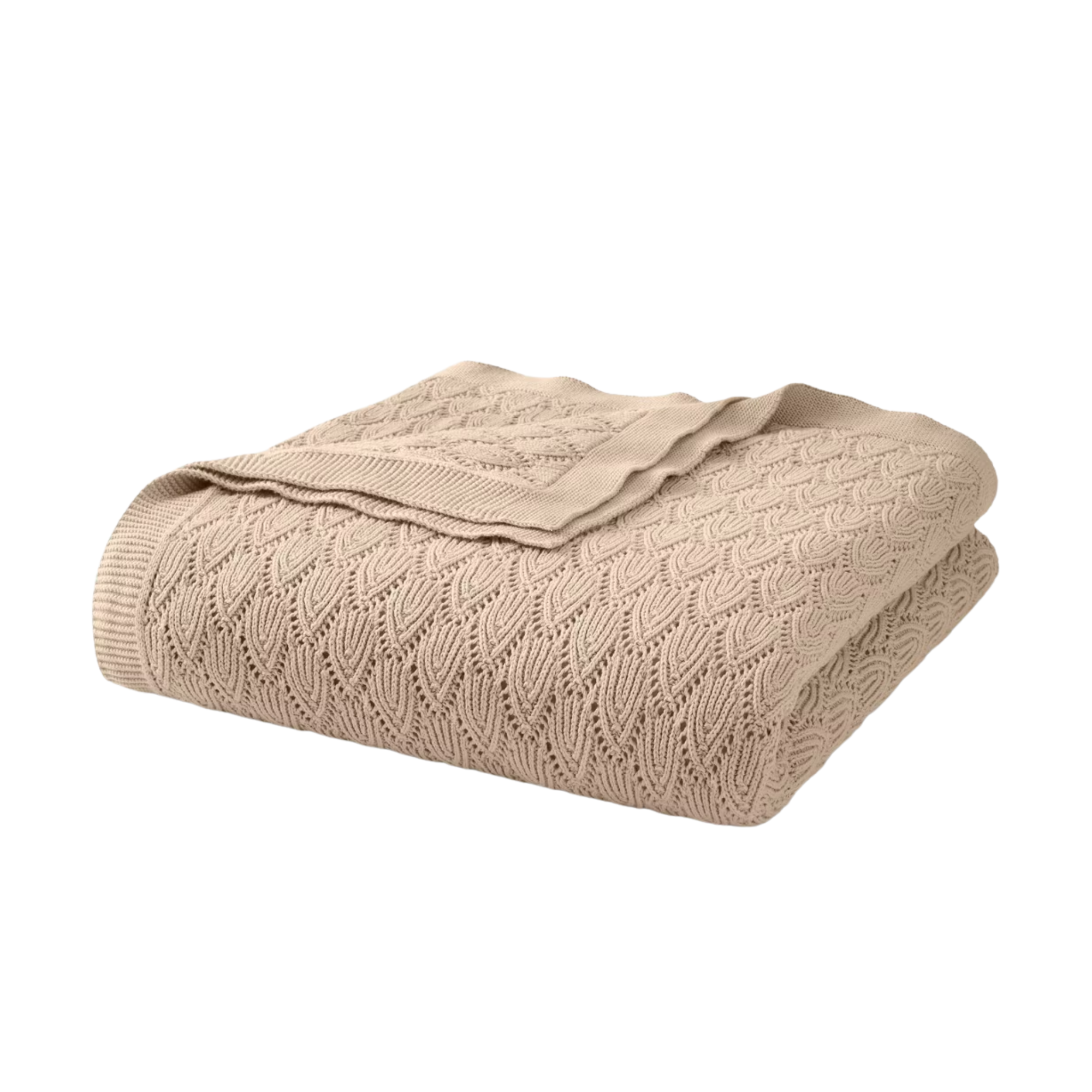 a beige blanket
