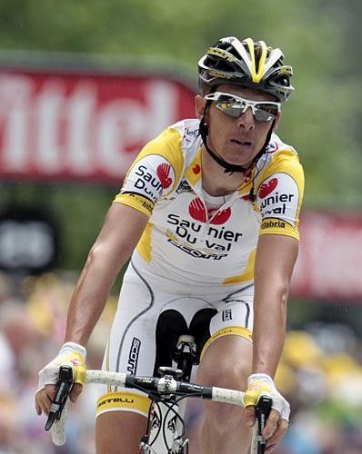 Riccardo Ricc&ograve; (Saunier Duval - Scott) finished fifth today.