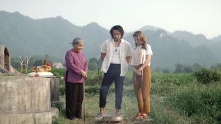 amanda, sinh and his grandmother in a tourist's guide to love