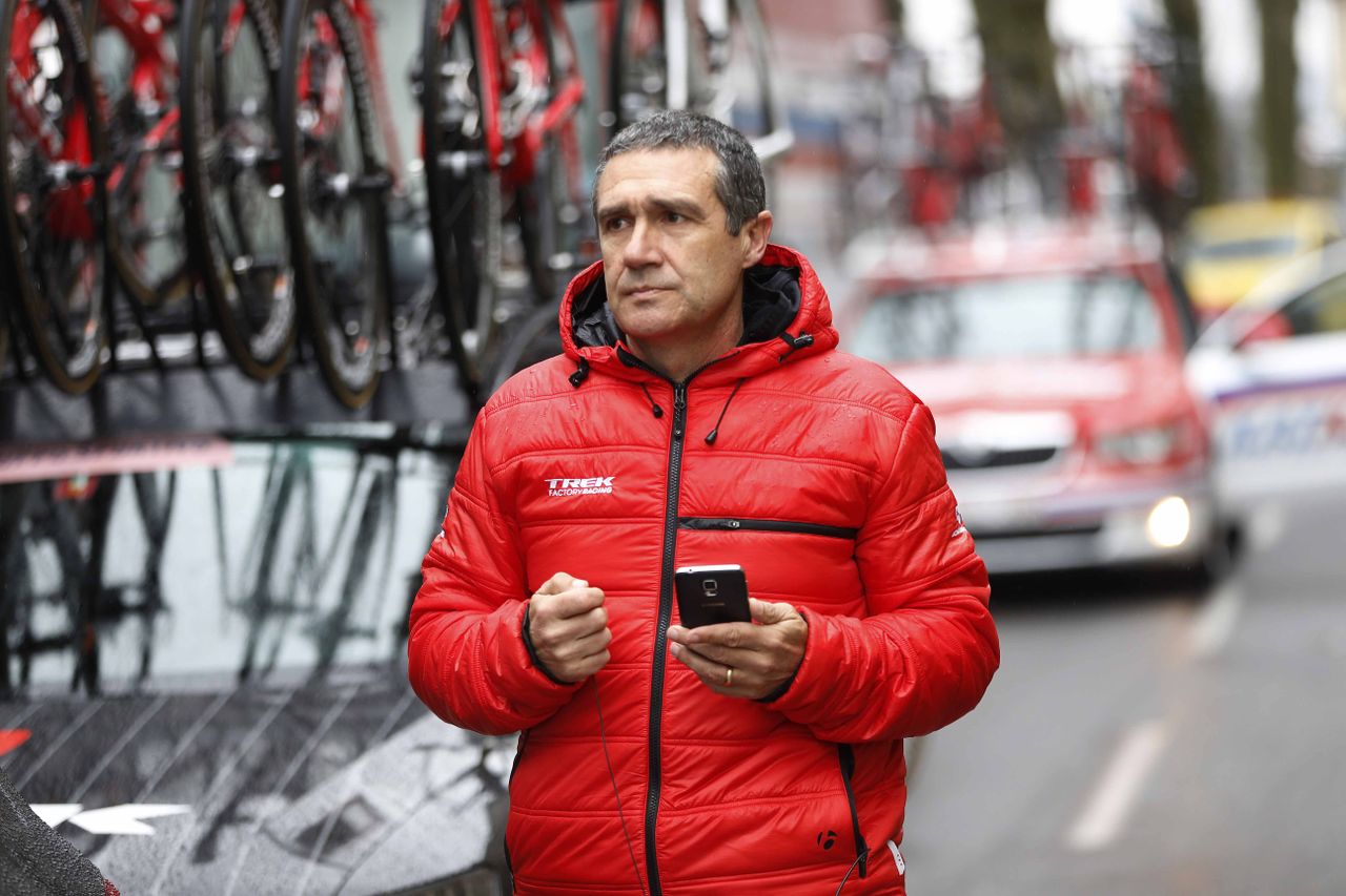 Trek Factory Racing directeur sportif Adriano Baffi.