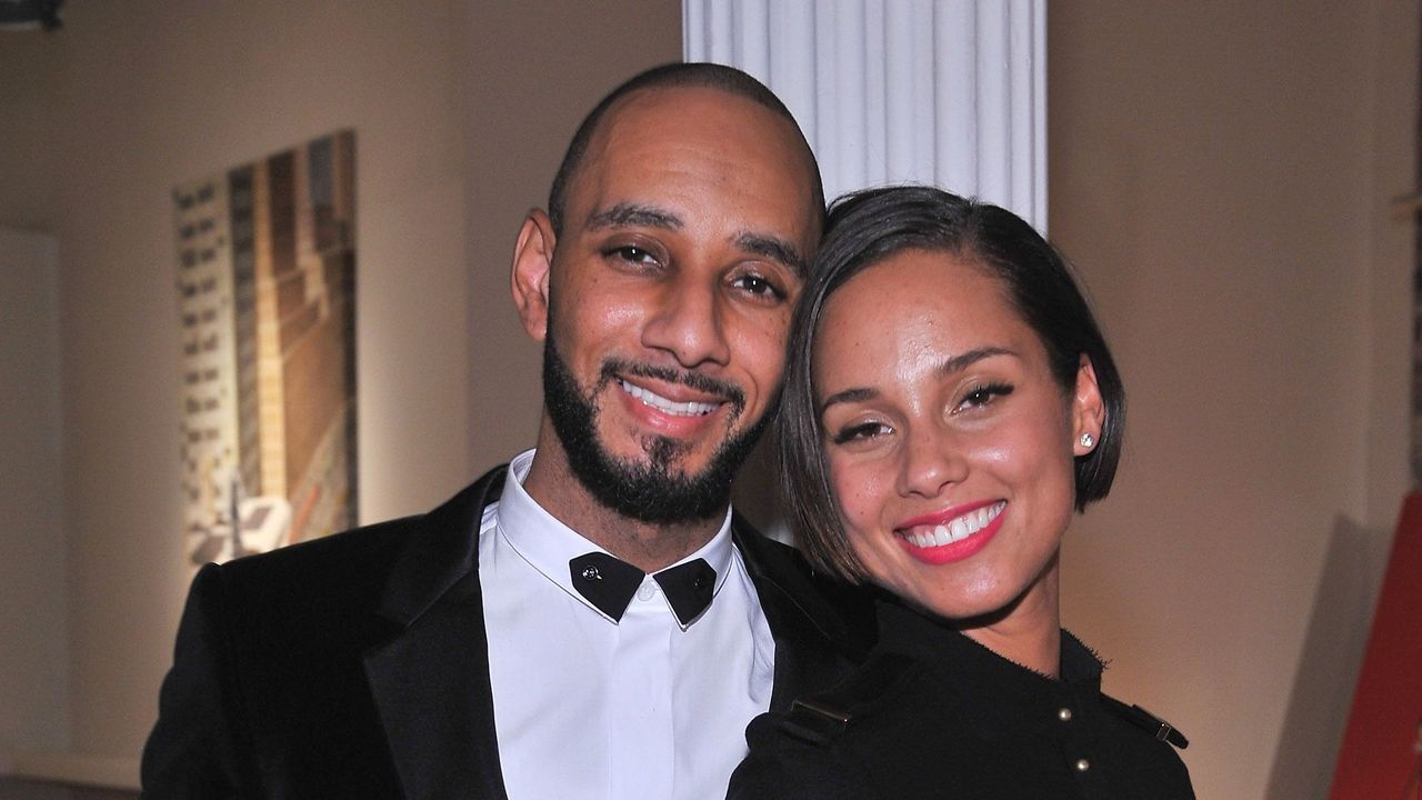 Swizz Beatz and Alicia Keys