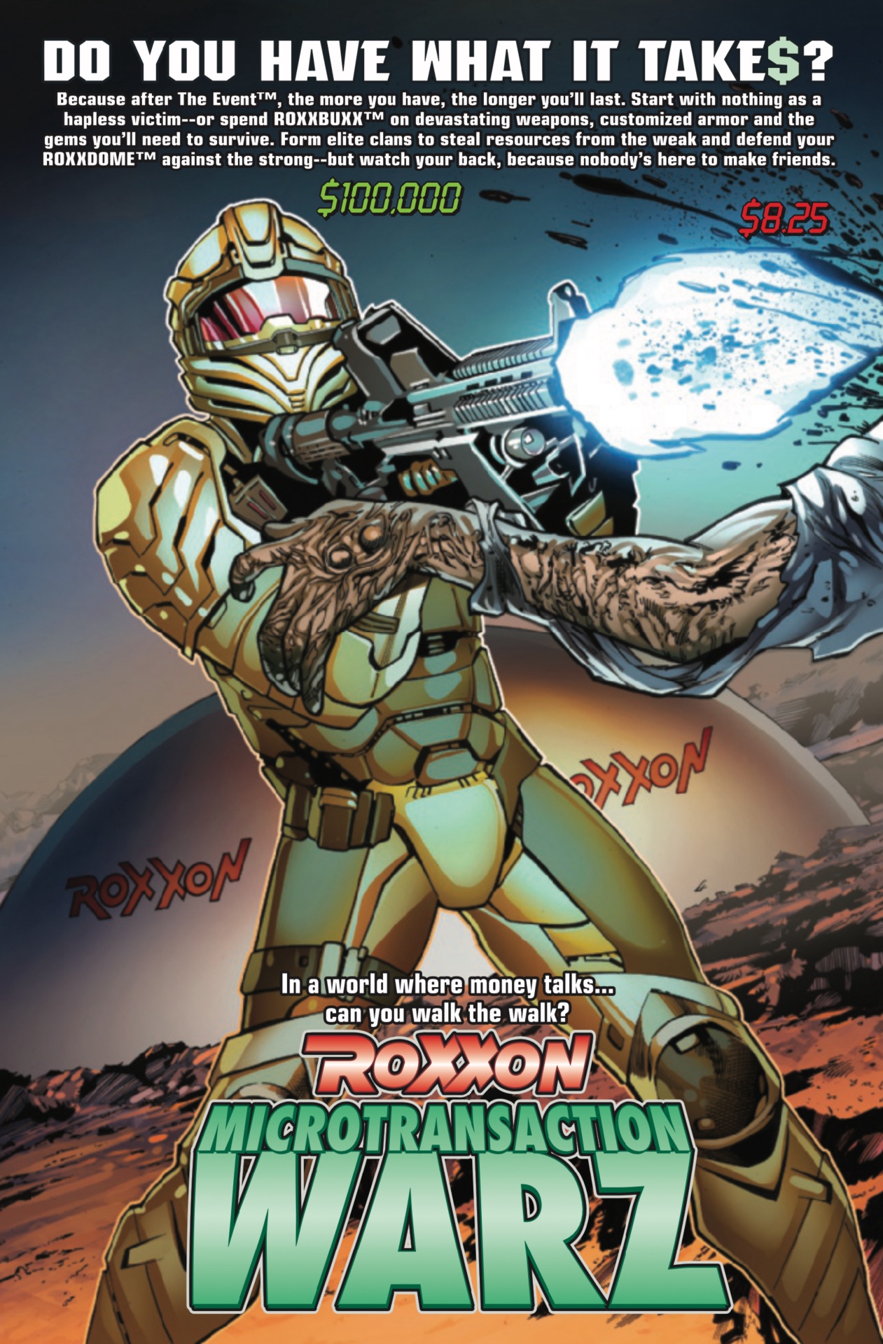Roxxon präsentiert: Inneneinrichtungskunst „Thor #1“.