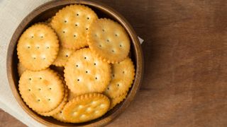 Bowl of crackers