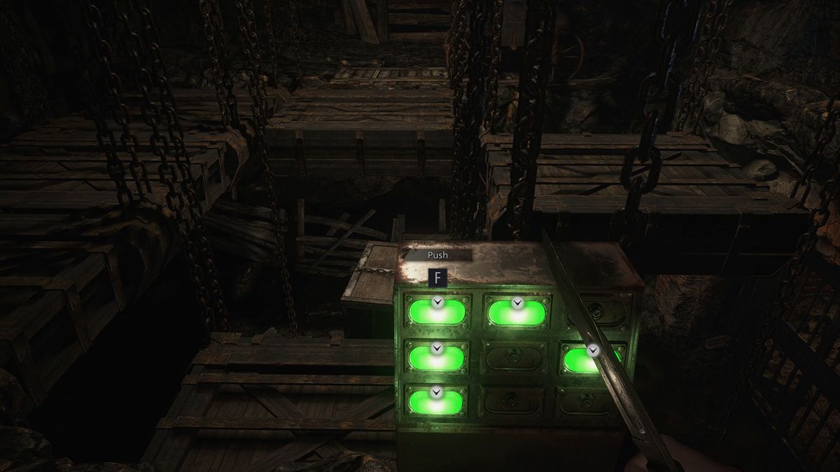 Resident Evil Village wells