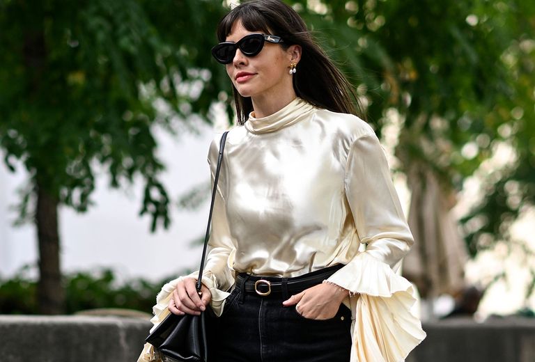 35 Beautiful Blouses to Style With Your Jeans This Fall | Who What Wear