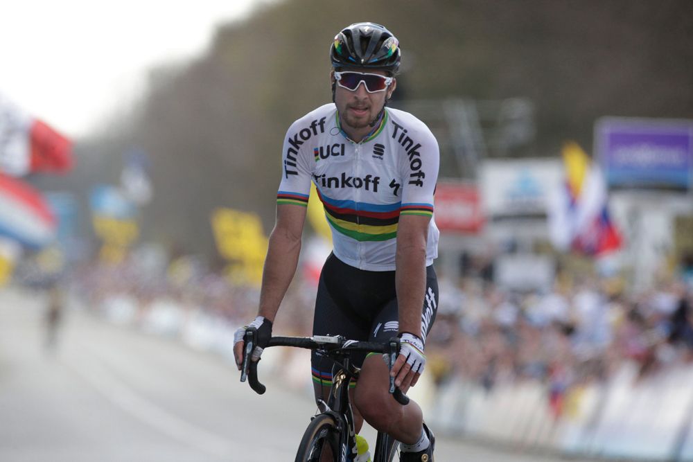 Peter Sagan (Tinkoff) wins the Tour of Flanders
