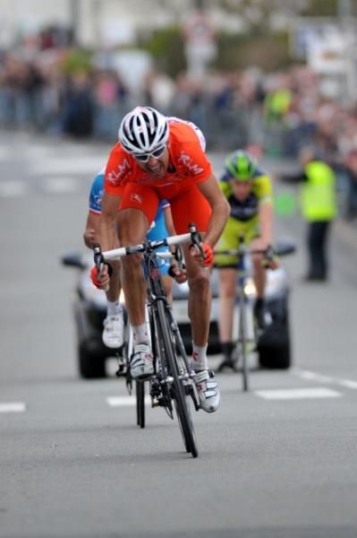 Renaud Dion (Roubaix Lille Metropole) sprints for the line