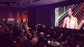 Annenberg Space for Photography upgraded its documentary screening setup to an 18.25-foot installation of Samsung’s The Wall, and treated guests to a live stream of the 92nd Academy Awards.