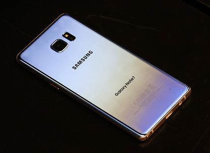 A Samsung Galaxy Note 7