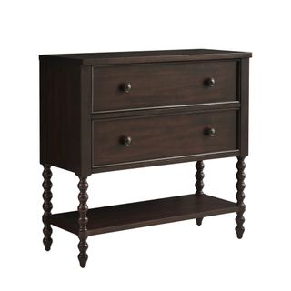 Beckett Solid Wood 2-Drawer Accent Chest