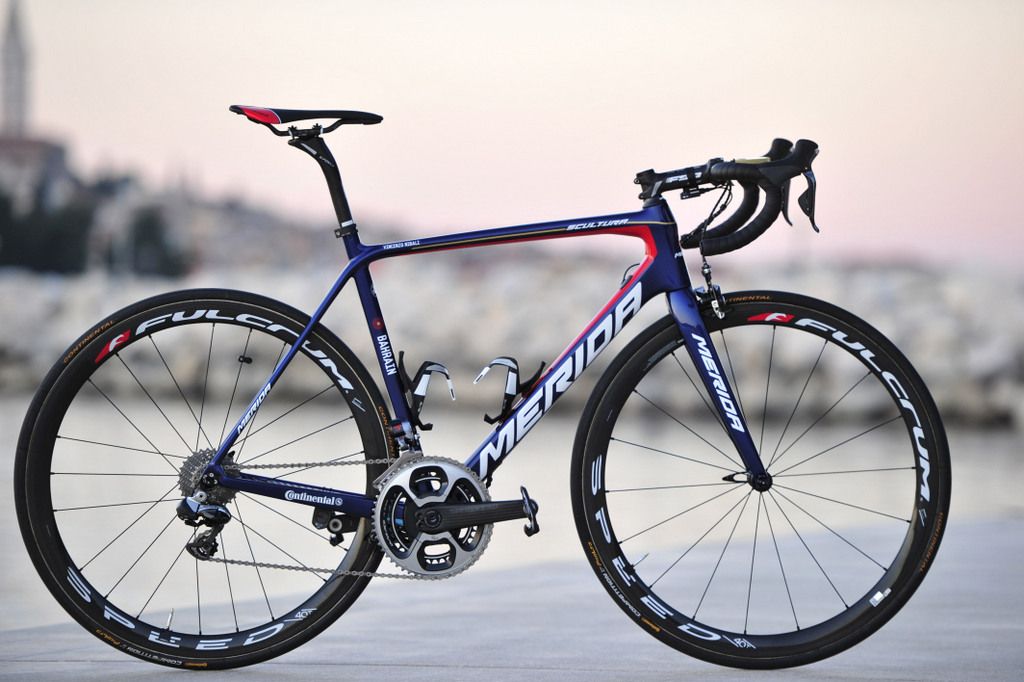 Vincenzo Nibali's Merida Scultura for 2017